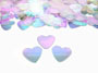 Heart Confetti, 3/8" Iridescent by the pound or packet